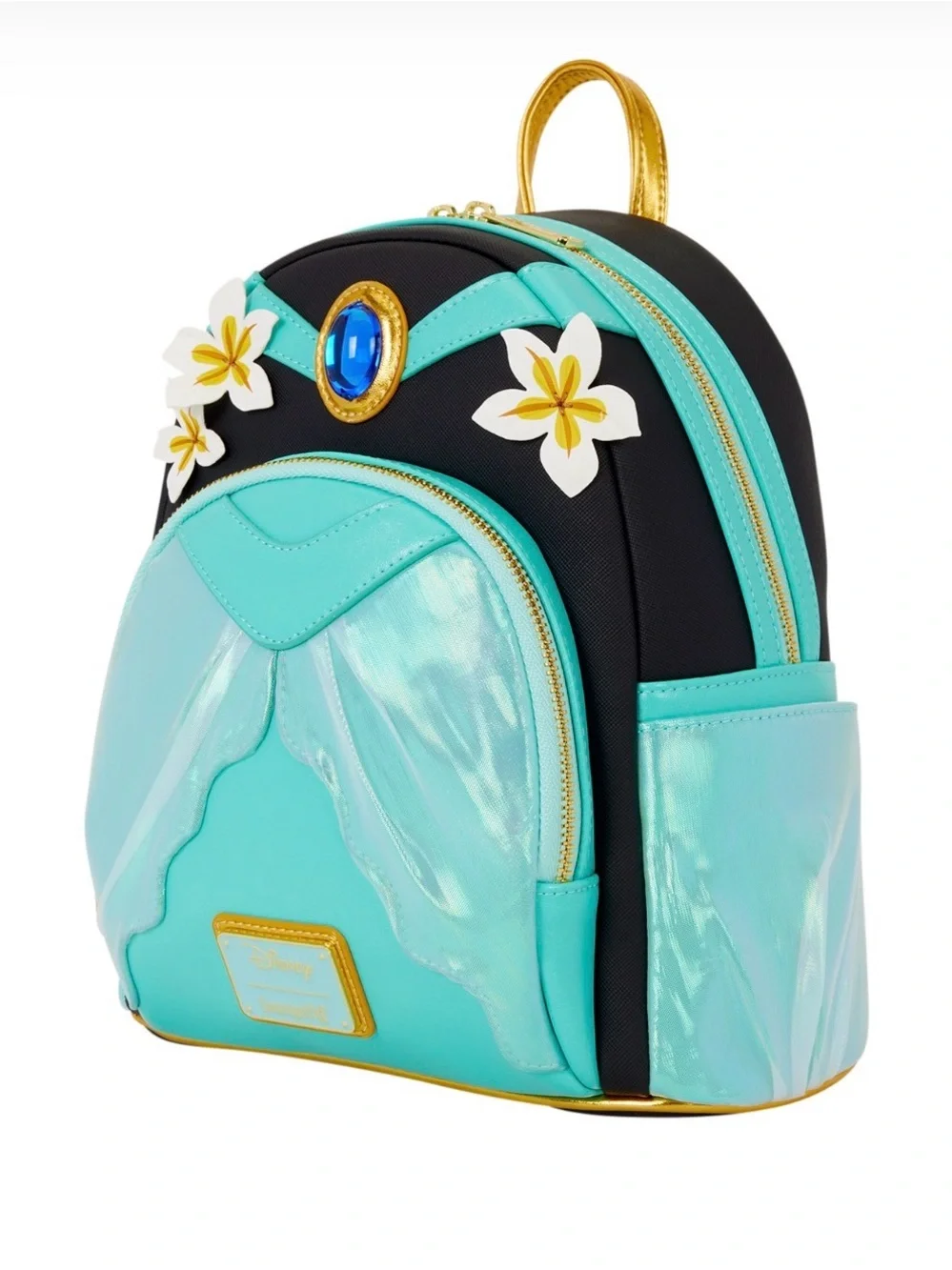 Disney Princess Jasmine Glitter Mini Cosplay Loungefly Backpack